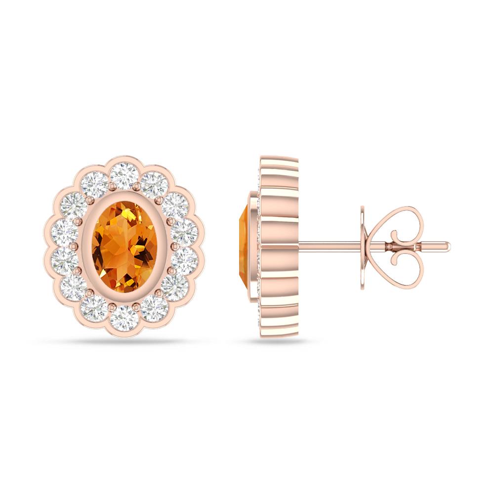 Rose Gold - Citrine